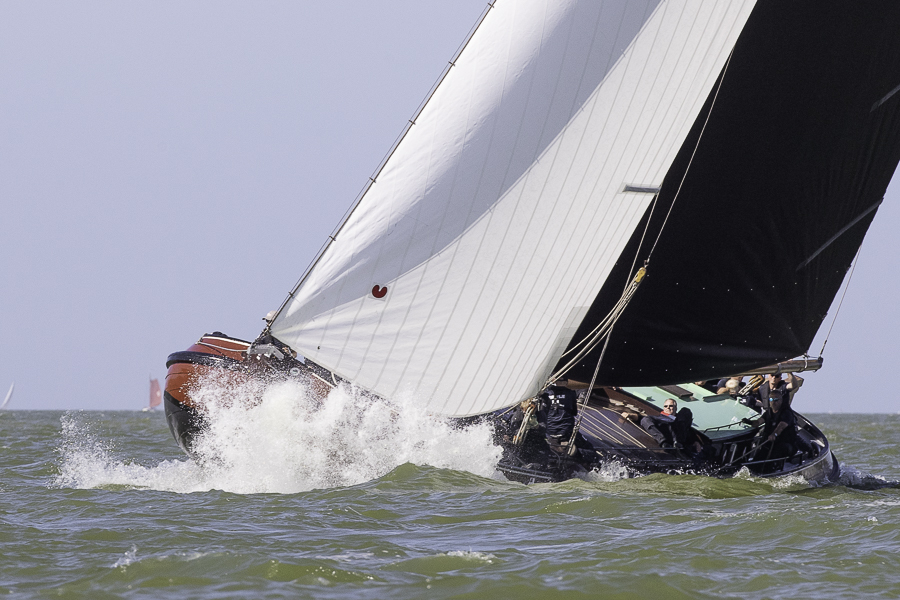 Tiende plaats op IJsselmeer bij Stavoren.