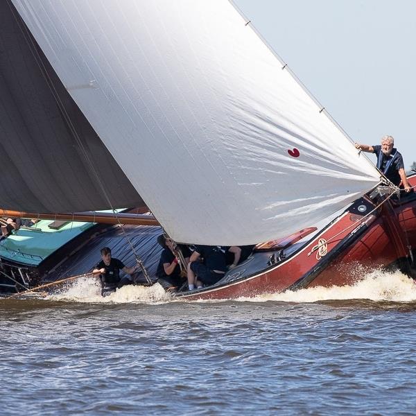 Mooie vijfde plaats op Heegermeer bij Woudsend | It Skûtsje fan Drachten