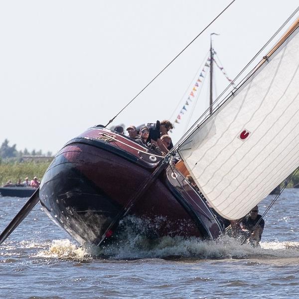 Mooie vijfde plaats op Heegermeer bij Woudsend | It Skûtsje fan Drachten