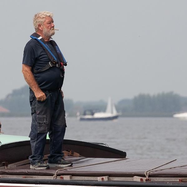 Elfde plaats op kalm Heegermeer | It Skûtsje fan Drachten