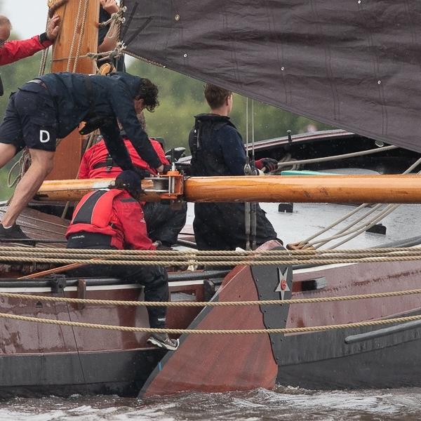 Uitdagende race voor It Skûtsje fan Drachten in Earnewoude | It Skûtsje fan Drachten