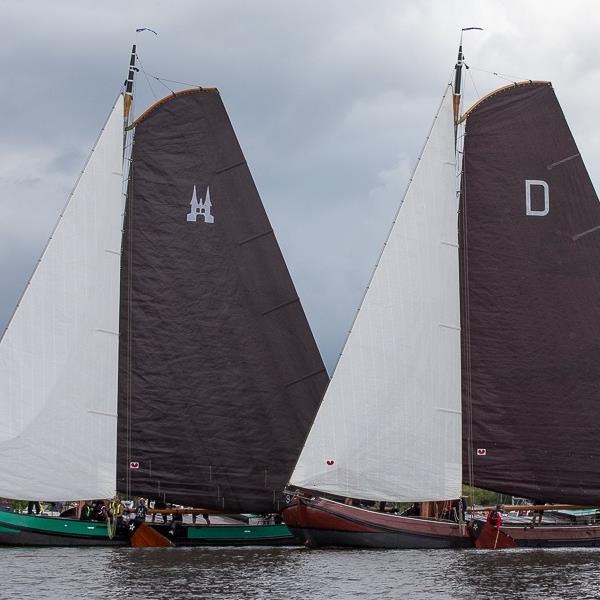 Uitdagende race voor It Skûtsje fan Drachten in Earnewoude | It Skûtsje fan Drachten