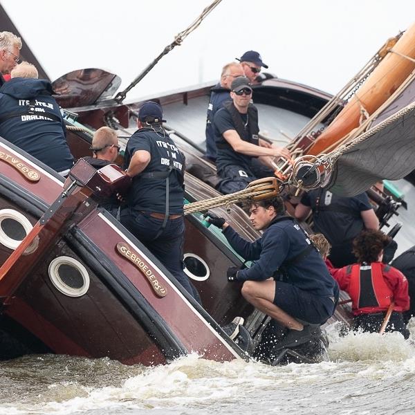 Mooie middenmoot klassering bij Langweer | It Skûtsje fan Drachten