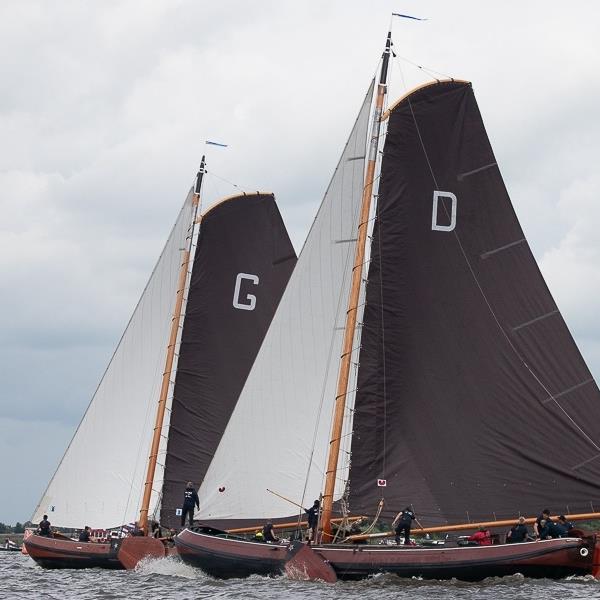 Mooie middenmoot klassering bij Langweer | It Skûtsje fan Drachten