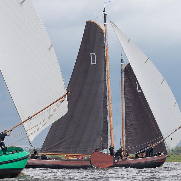 Mooie middenmoot klassering bij Langweer | It Skûtsje fan Drachten