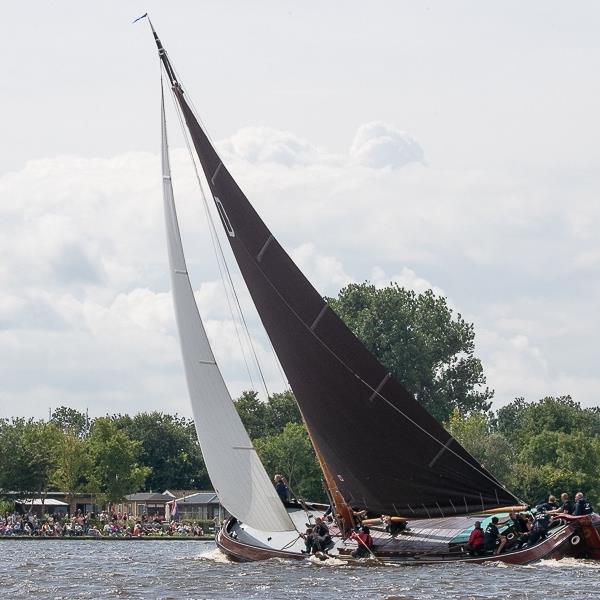 Mooie middenmoot klassering bij Langweer | It Skûtsje fan Drachten