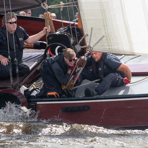 Mooie middenmoot klassering bij Langweer | It Skûtsje fan Drachten