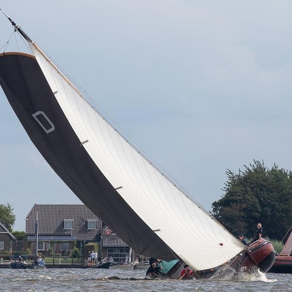 Mooie middenmoot klassering bij Langweer | It Skûtsje fan Drachten