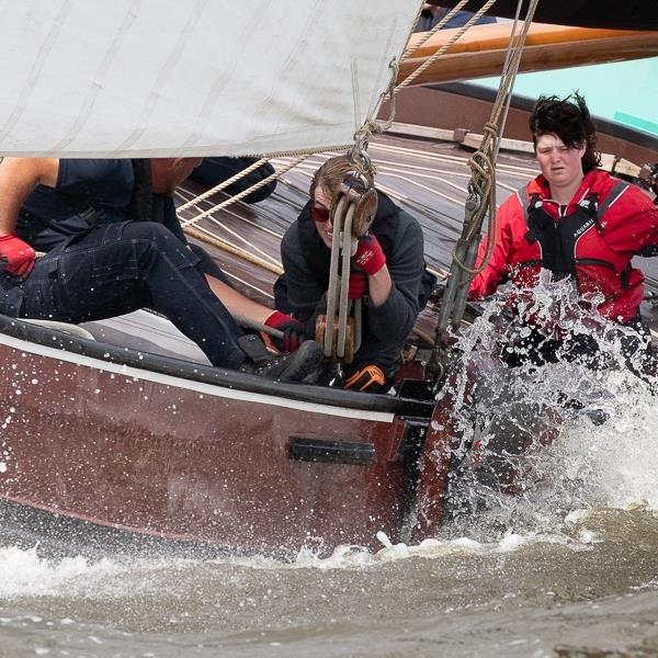 Mooie middenmoot klassering bij Langweer | It Skûtsje fan Drachten