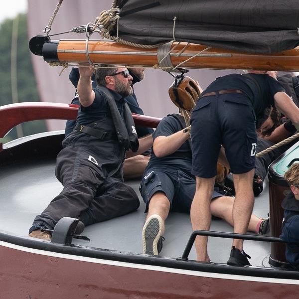 Spannende race op het Heegermeer | It Skûtsje fan Drachten