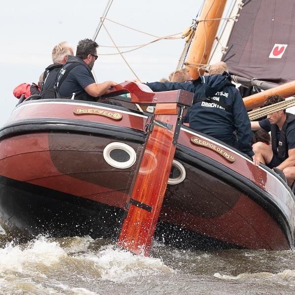 Spannende race op het Heegermeer | It Skûtsje fan Drachten