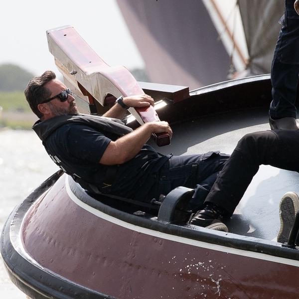 It Skûtsje fan Drachten tiende in Lemster Baai | It Skûtsje fan Drachten