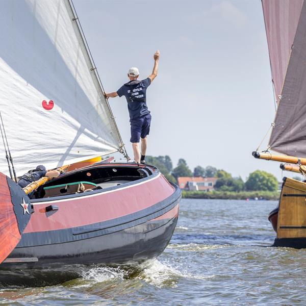 Een sterke opmars op De Fluessen | It Skûtsje fan Drachten