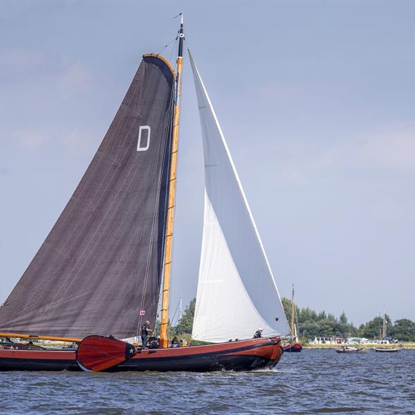 Een sterke opmars op De Fluessen | It Skûtsje fan Drachten